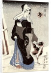 Winter by Utagawa Kunisada