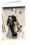 Winter by Utagawa Kunisada