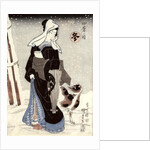 Winter by Utagawa Kunisada
