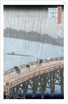 Sudden Shower over Shin-Ohashi Bridge and Atake by Ando or Utagawa Hiroshige