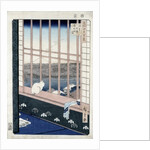 Asakusa Rice Fields during the festival of the Cock from the series 'Meisho Edo Hyakkei' 1861 by Ando or Utagawa Hiroshige