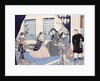 The salon of a house of foreign merchants at Yokohama, 1861 by Utagawa Sadahide