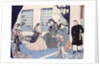 The salon of a house of foreign merchants at Yokohama, 1861 by Utagawa Sadahide