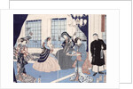 The salon of a house of foreign merchants at Yokohama, 1861 by Utagawa Sadahide