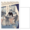 The salon of a house of foreign merchants at Yokohama, 1861 by Utagawa Sadahide