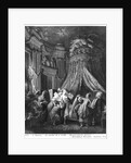 The bride's going-to-bed ceremony, engraved from Jean-Michel Moreau, said the Young by Pierre Antoine Baudouin