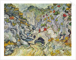 The ravine, 1889 by Vincent van Gogh