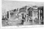 The Roman Forum of Antiquity, reconstruction of Giambattista Gatteschi by School French