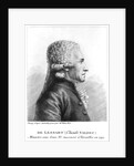 Portrait of Claude Valdec de Lessart engraved by Ad. Varin, 1872 by Edme Quenedey