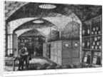 Basement of the Bank of France in Paris, 1897 by Louis Joseph Amedee Daudenarde