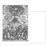 Scene from the Apocalypse, The Opening of the Fifth and Sixth Seals, Latin edition, 1511 by Albrecht Dürer or Duerer