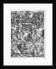 Scene from the Apocalypse, The Opening of the Seventh Seal, The Seven Angels with the trumpets, Latin edition, 1511 by Albrecht Dürer or Duerer