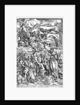 Scene from the Apocalypse, the great Babylonian whore by Albrecht Dürer or Duerer