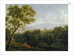 View of Frascati by Jean Joseph Xavier Bidauld