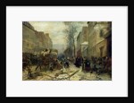 Bombardment of Paris in 1871 by Felix Philippoteaux