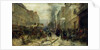 Bombardment of Paris in 1871 by Felix Philippoteaux