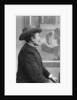 Paul Gauguin in front of his canvases, c.1893 by French Photographer