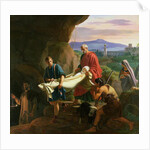 Funeral of a Young Martyr in the Catacombs of Rome, 1847 by Jean Victor Schnetz