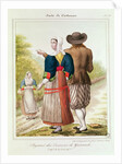 Peasants from Guerande by French School