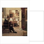 The Studio of Ingres in Rome, 1818 by Jean Alaux