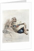 Seated Arab by Ferdinand Victor Eugene Delacroix