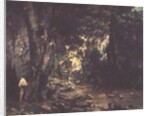 The Return of the Deer to the Stream at Plaisir-Fontaine, 1866 by Gustave Courbet