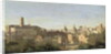The Forum seen from the Farnese Gardens, Rome, 1826 by Jean Baptiste Camille Corot