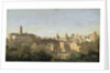 The Forum seen from the Farnese Gardens, Rome, 1826 by Jean Baptiste Camille Corot