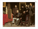 Studio at Batignolles, 1870 by Ignace Henri Jean Fantin-Latour