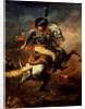 An Officer of the Imperial Horse Guards Charging, 1812 by Theodore Gericault