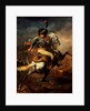 An Officer of the Imperial Horse Guards Charging, 1812 by Theodore Gericault