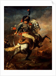 An Officer of the Imperial Horse Guards Charging, 1812 by Theodore Gericault