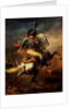 An Officer of the Imperial Horse Guards Charging, 1812 by Theodore Gericault