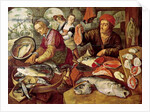 The Fish Market by Joachim Bueckelaer