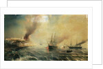 Bombardment of Sale, 26th November 1851, 1855 by Jean Antoine Theodore Gudin