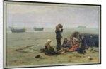 Waiting for the Fish, Berck-sur-Mer by Charles Emmanuel Joseph Roussel