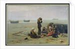 Waiting for the Fish, Berck-sur-Mer by Charles Emmanuel Joseph Roussel