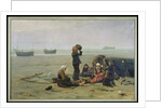 Waiting for the Fish, Berck-sur-Mer by Charles Emmanuel Joseph Roussel