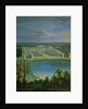 The Orangery and the Chateau at Versailles, 1696 by Jean-Baptiste Martin