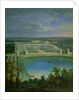 The Orangery and the Chateau at Versailles, 1696 by Jean-Baptiste Martin