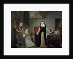 Mary Stuart at the Moment of Leaving for her Execution, 8th February 1587 by Philipe Jacques van Bree