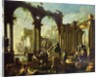 Ruins of the Baths of Caracalla by Giovanni Ghisolfi