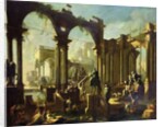 Ruins of the Baths of Caracalla by Giovanni Ghisolfi