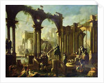 Ruins of the Baths of Caracalla by Giovanni Ghisolfi