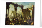 Ruins of the Baths of Caracalla by Giovanni Ghisolfi