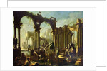 Ruins of the Baths of Caracalla by Giovanni Ghisolfi