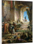 Napoleon Bonaparte in the Grand Mosque at Cairo, c.1890 by Henri Leopold Levy