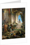 Napoleon Bonaparte in the Grand Mosque at Cairo, c.1890 by Henri Leopold Levy