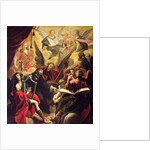 St. Nicholas of Tolentino with a Concert of Angels, 1650 by Ambroise Fredeau