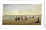 Seaside at Trouville by Henri Renard